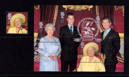 Great Britain 2000 Queen Mother's 100th Birthday Stamp + Minisheet Used - Gebraucht