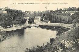 - Vienne - Ref-A427-  Lussac Les Chateaux - Etang Et Panorama Du Petit Moulin - Moulin A Eau -  Moulins A Eau - - Lussac Les Chateaux