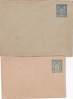 FRANCE LOT DE 2   ENTIER POSTAL/GANZSACHE/POSTAL STATIONERY  LETTRES - Enveloppes Types Et TSC (avant 1995)