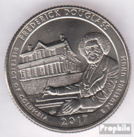 USA KM-Nr. : 2017 Stgl./unzirkuliert Frederick Douglass National Historic Site Stgl./unzirkuliert 2017 25 Cent Frederick - 2010-...: National Parks