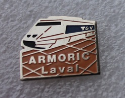 Pin's Train TGV . Armoric Laval - TGV