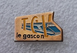 Pin's Train TGV . Le Gascon - TGV