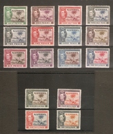 GAMBIA 1938 - 1946 SET SG 150/161 (LIGHTLY) MOUNTED MINT VERY HIGH CATALOGUE VALUE!! - Gambia (...-1964)