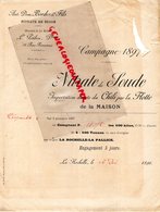 17- LA ROCHELLE LA PALLICE- DOM. BORDES & FILS-NITRATE DE SOUDE-L. PETIBON DIRECTEUR 16 RUE REAUMUR-1897 CHILI - 1800 – 1899