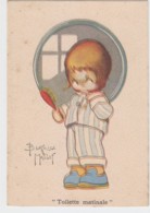 Illustrateur B. MALLET "toilette Matinale" 1921 (lot Pat 27) - Mallet, B.