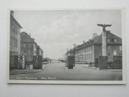 BURG Bei Magdeburg , Kaserne, Schöne Karte 1941 - Burg