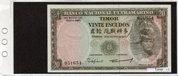 Banconota Timor 20 Escudos - Timor