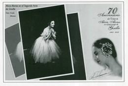 Lote PEP1209, Cuba, 2014, Entero Postal Stationery, Alicia Alonso, 19-20, Dance, Ballet, Giselle - Tarjetas – Máxima