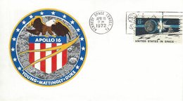 Space - Apollo 16 - Kennedy Space Center.  H-1468 - North  America