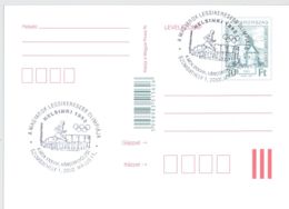 74738- ATHLETICS, HELSINKI'52 OLYMPIC GAMES, SPECIAL POSTMARK ON POSTCARD STATIONERY, 2002, HUNGARY - Ete 1952: Helsinki