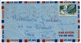 1956 - Madagascar - Lettre De Tananarive Par Avion Pour Paris - Tp N° 324 - Lettres & Documents