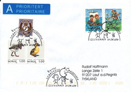 Norway Cover Lillehammer 14-8-2014 (Barnas Sommerdag Pa Maihaugen) - Covers & Documents