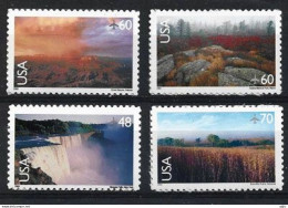 Parcs Nationaux:Grand Canyon.Ariz. Niagara Falls .N-Y,Acadia N.P.Maine,Nine Mile Prairie.Nebr. 4 Timbres Neufs ** - 3b. 1961-... Nuovi