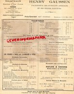 13- MARSEILLE - RARE LETTRE TARIFS HENRY GAUSSEN- AGRICULTURE TOURTEAUX FARINES BESTIAUX-1895 HUILE SAVON - Agricoltura