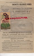 75- PARIS- 33-BORDEAUX- SACHETS GRAINES LEGUMES FLEURS-E. FORGEOT-HORTICULTURE HORTICULTEUR-JULES VERDIER-PRIMEVERE 1890 - 1800 – 1899