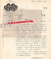 49- ANGERS- RARE LETTRE PUBLICITAIRE ARDOISIERES ANGERS-1894-G. LARIVIERE -34 BD. DU CHATEAU- ARDOISES - Artigianato