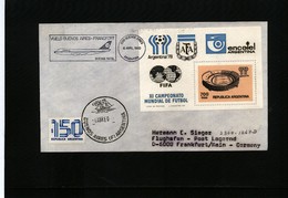 Argentina 1980 Lufthansa Flight Buenos Aires - Frankfurt - Storia Postale