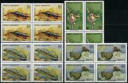 TURKEY 1990 (**) - Mi. 2889-92, World Environment Day (Frogs & Reptiles) [Block Of Four] - Neufs