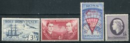 1957-ROSS DEP.-CPL.SET.-4 VAL.- M.N.H. LUXE !! - Unused Stamps