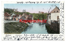 Guben 1903, Lubstberge ... - Nach Cottbus - Guben