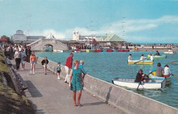 Postcard South Boating Lake Great Yarmouth PU 1969 My Ref  B12659 - Great Yarmouth