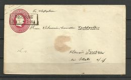 Germany ,Prussia - Cover - Postal  Stationery