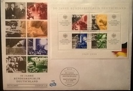 GERMANIA 1999 FDC 50° REPUBBLICA FEDERALE - Andere & Zonder Classificatie