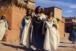 Marocco - Donna Berbera Alla Festa - Formato Grande Non Viaggiata – E 8 - Ohne Zuordnung