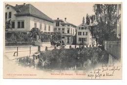 MENZIKEN Mitteldorf Pferde-Fuhrwerk Gel. 1903 N. Herisau - Menziken