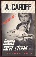 {05930} André Caroff  Espionnage N°1225. EO 1975.   " En Baisse " - Fleuve Noir