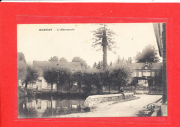 80 HORNOY Le BOURG Cpa Animée L ' Abreuvoir              Edit C L B - Hornoy Le Bourg