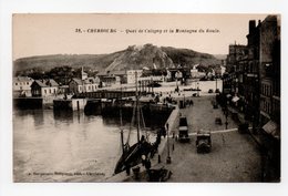 - CPA CHERBOURG (50) - Quai De Caligny Et La Montagne Du Roule - Edition Becquemin-Roupsard N° 32 - - Cherbourg