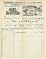 TERMONDE  Société De La Dendre   ( E.Geerinckx , E.Clément  & Cie )  - Textile , Couvertures , .... 1889 - 1800 – 1899