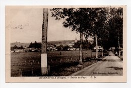 - CPA BULGNÉVILLE (88) - Entrée Du Pays 1937 - Edition Duveaux - - Bulgneville