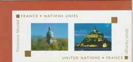 France Pochette Emission Commune 2006 France-Nations Unies - Altri & Non Classificati