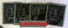 CANADA 1903 # 91 4 SHADES USED   2473 - Unused Stamps