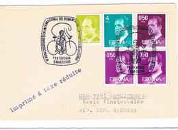 Spanien - Spain - Sonderstempel Pontevedra - Fahrrad, Bicycle, Bicicleta, Fiets - 1991-00 Lettres