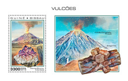 Guinea Bissau. 2018 Volcanoes. (1003b) - Volcanos