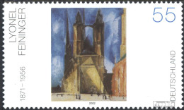 BRD (BR.Deutschland) 2294 (kompl.Ausg.) Postfrisch 2002 Deutsche Malerei Feininger - Neufs