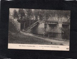 82421    Francia,   Pont Detruit A Marolle-en-Brie,  VGSB  1914 - Marolles En Brie