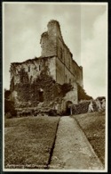 Ref 1245 - Real Photo Postcard - Banqueting Hall Chepstow Castle - Monmouthshire Wales - Monmouthshire