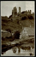 Ref 1245 - Early Photo Postcard - Corfe Castle From Old Mill - Dorset - Autres & Non Classés