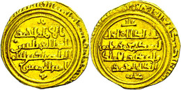 Ayyubiden, Dinar (5,45g), Al-Mansur Muhammad, 595-596 (1198-1200), Vgl. Kazan 646-648, Ss.  Ss - Islamische Münzen