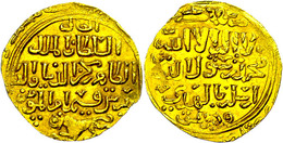 Bahritische Mamluken, Dinar (3,45g), Al-Zahir Rukn Al-din Baybars I., 658-676 (1260-1277), Vgl. Kazan 666-669, Vgl. Wilk - Islamische Münzen