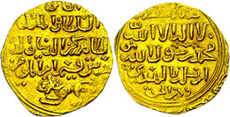 Bahritische Mamluken, Dinar (4,65g), Al-Zahir Rukn Al-din Baybars I., 658-676 (1260-1277), Vgl. Kazan 666-669, Vgl. Wilk - Islamiche
