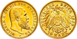 10 Mark, 1898, Wilhelm II., Ss-vz., Katalog: J. 295 Ss-vz - Other & Unclassified