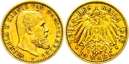 10 Mark, 1898, Wilhelm II., Ss., Katalog: J. 295 Ss - Sonstige & Ohne Zuordnung