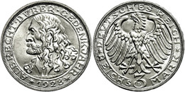 3 Reichsmark, 1928, Dürer, St., Katalog: J. 332 St - Autres & Non Classés