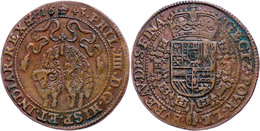 Jeton, Kupfer, 1643, Karl II., Dugn. 3983, Ss.  Ss - Otros & Sin Clasificación