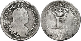 20 Sols, 1720, Louis XV., Gadoury 296(R), S.  S - Sonstige & Ohne Zuordnung